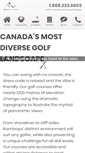 Mobile Screenshot of golfkamloops.com